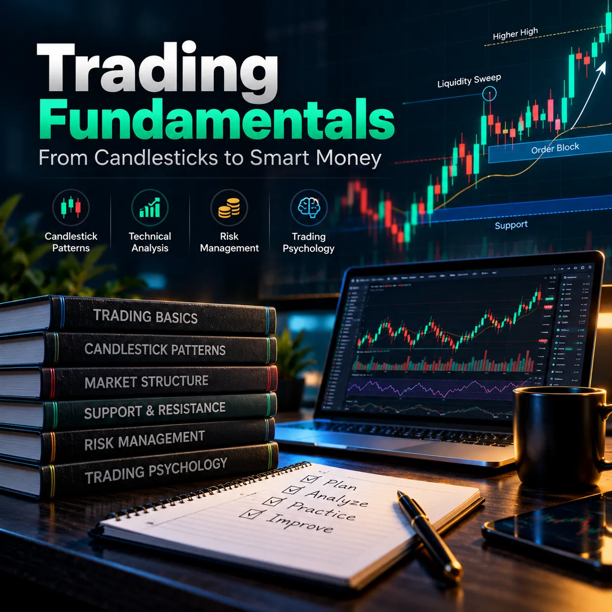 Trading Fundamentals: From Candlesticks to Smart Money