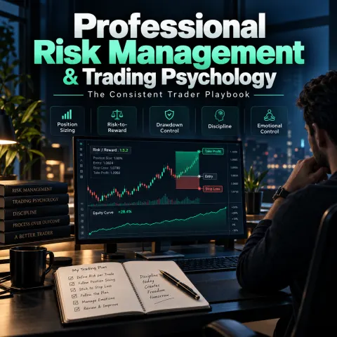 Professional Risk Management & Trading Psychology: The Consistent Trader Playbook