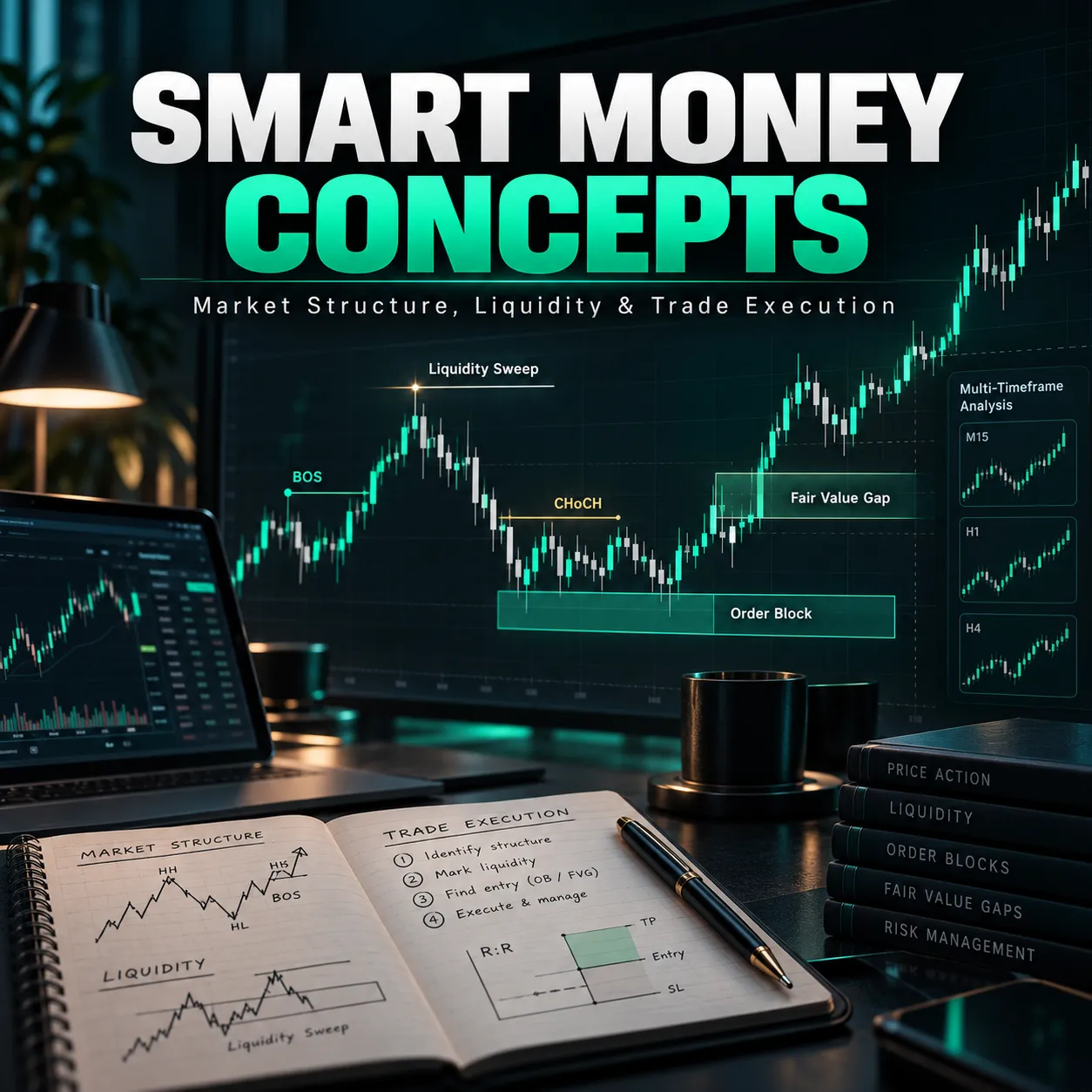 Smart Money Concepts: Market Structure, Liquidity & Trade Execution