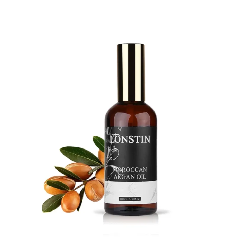 100ML Moroccan Organics Argan Oil for Hair Care Products For Natural Hair Dry Damage Hair Treatment — product photo