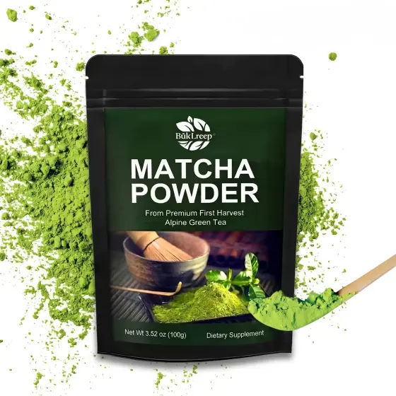 Organic Green Tea, 100% Pure Matcha Culinary Grade, Unflavored, First Harvest Authentic Japanese Origin, Non-GMO, 0 Calories