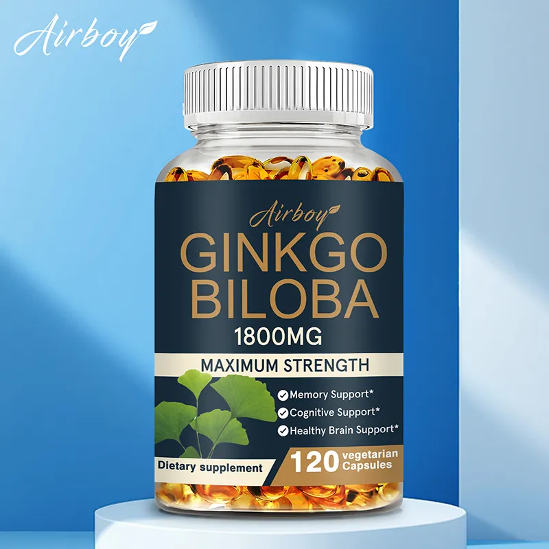 Ginkgo Biloba - Improves Concentration, Memory and Learning, Promotes Brain Health, Improves Clarity — product photo